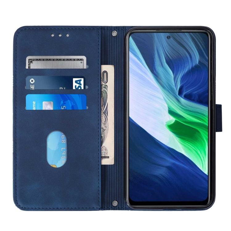 For Infinix Note 10 Crossbody 3D Embossed Flip Leather Phone Case