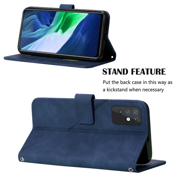 For Infinix Note 10 Crossbody 3D Embossed Flip Leather Phone Case