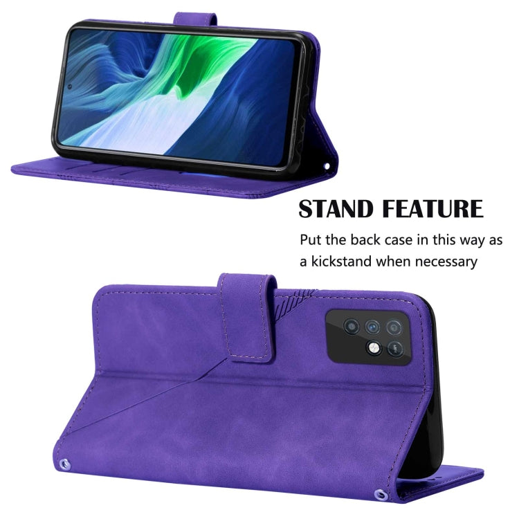 For Infinix Note 10 Crossbody 3D Embossed Flip Leather Phone Case