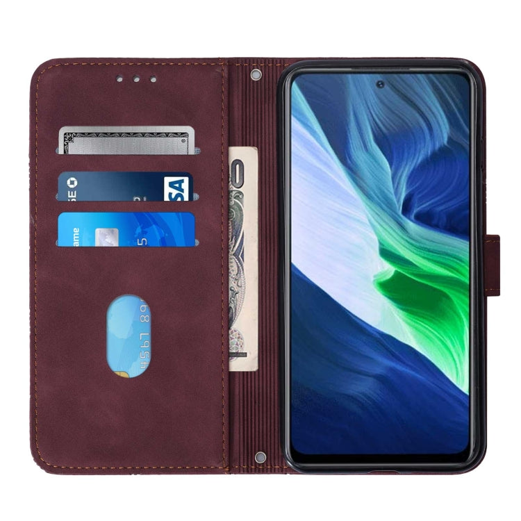 For Infinix Note 10 Crossbody 3D Embossed Flip Leather Phone Case