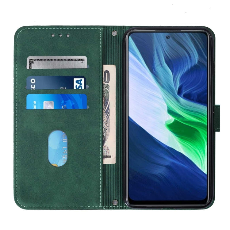 For Infinix Note 10 Pro Crossbody 3D Embossed Flip Leather Phone Case