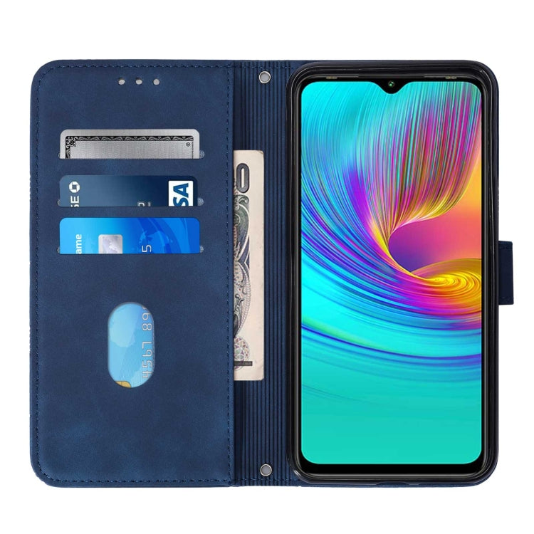 For Infinix X680 Hot 9 play Crossbody 3D Embossed Flip Leather Phone Case