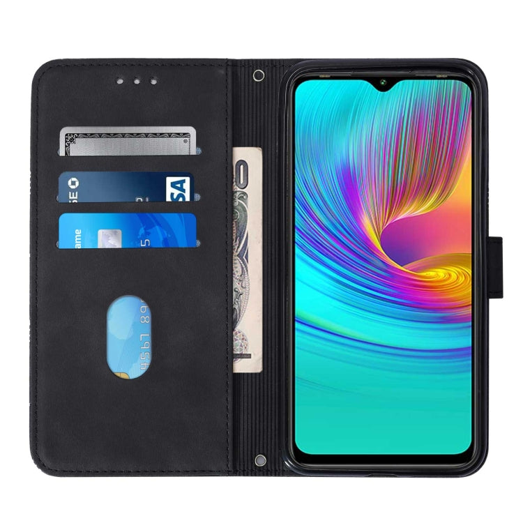 For Infinix X680 Hot 9 play Crossbody 3D Embossed Flip Leather Phone Case