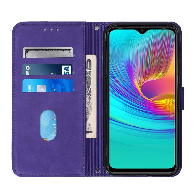 For Infinix X680 Hot 9 play Crossbody 3D Embossed Flip Leather Phone Case
