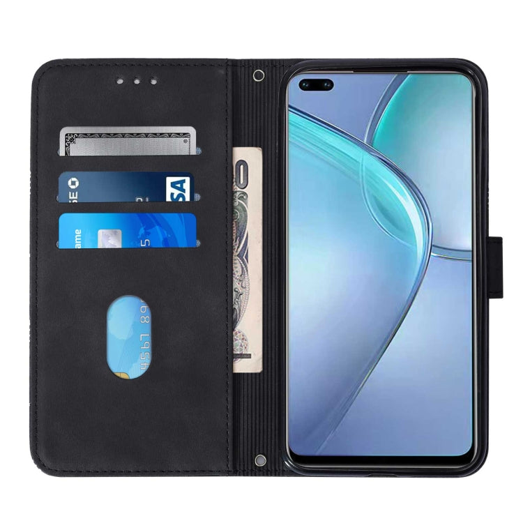 For Infinix Zero 8 X687 Crossbody 3D Embossed Flip Leather Phone Case