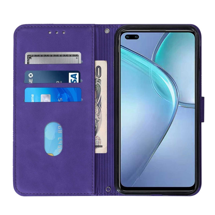 For Infinix Zero 8 X687 Crossbody 3D Embossed Flip Leather Phone Case