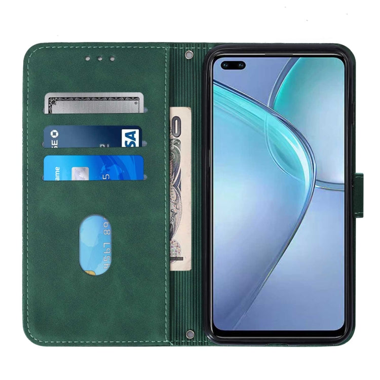 For Infinix Zero 8 X687 Crossbody 3D Embossed Flip Leather Phone Case