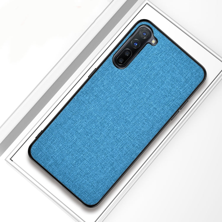 For OPPO Reno 3 Shockproof Cloth Protective Case