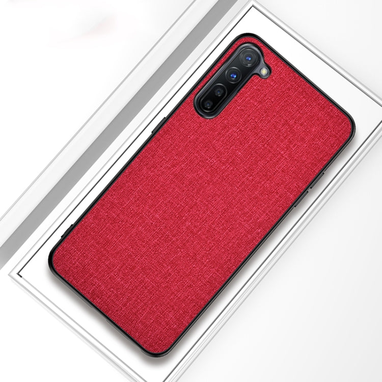 For OPPO Reno 3 Shockproof Cloth Protective Case