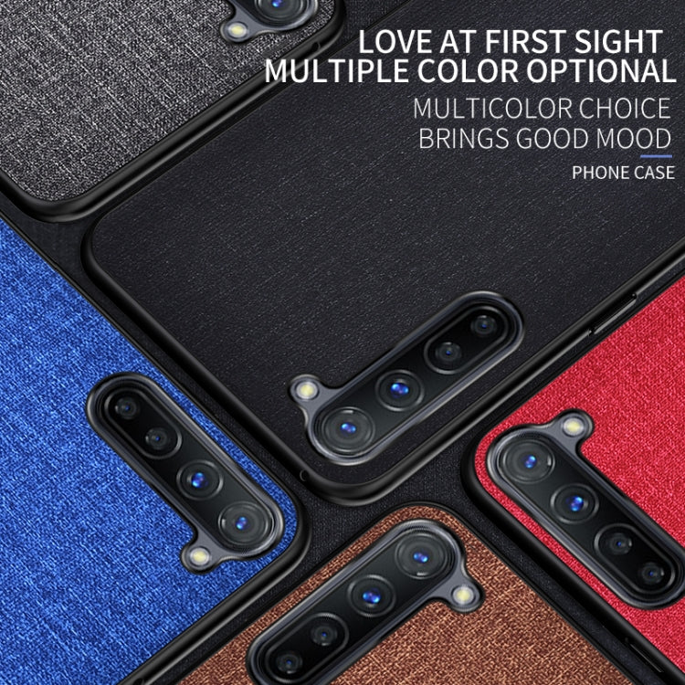 For OPPO Reno 3 Shockproof Cloth Protective Case