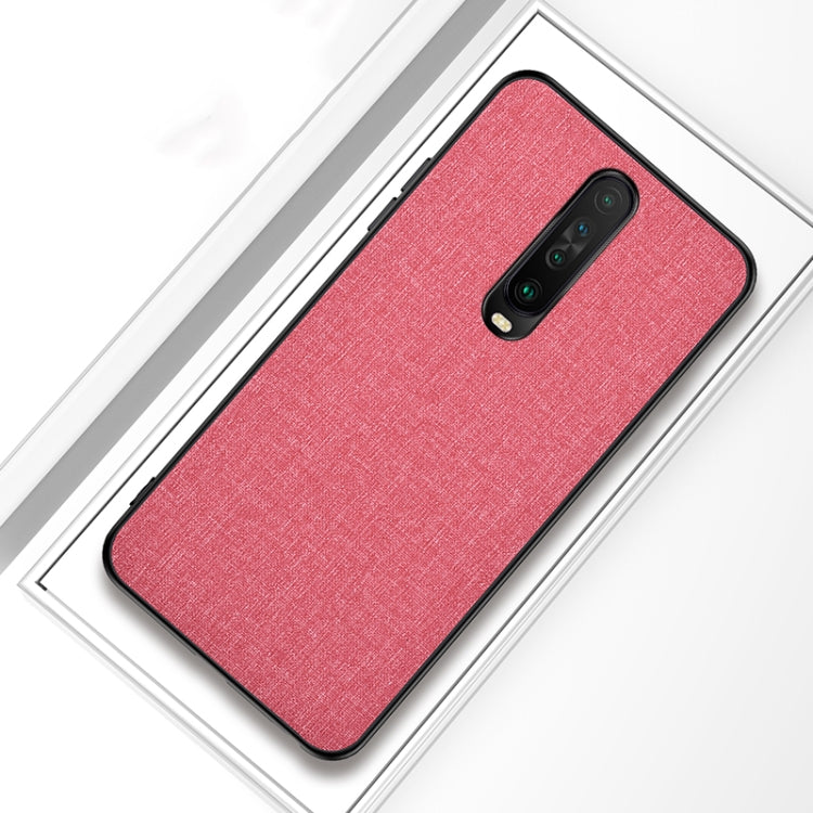 For Xiaomi Redmi K30 Shockproof Cloth Protective Case