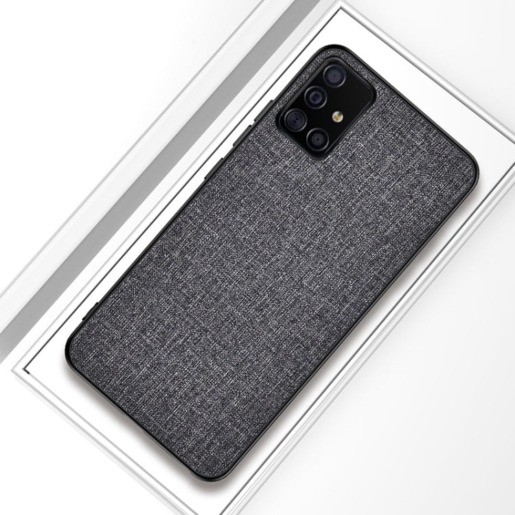 For Galaxy A51 Shockproof Cloth Protective Case
