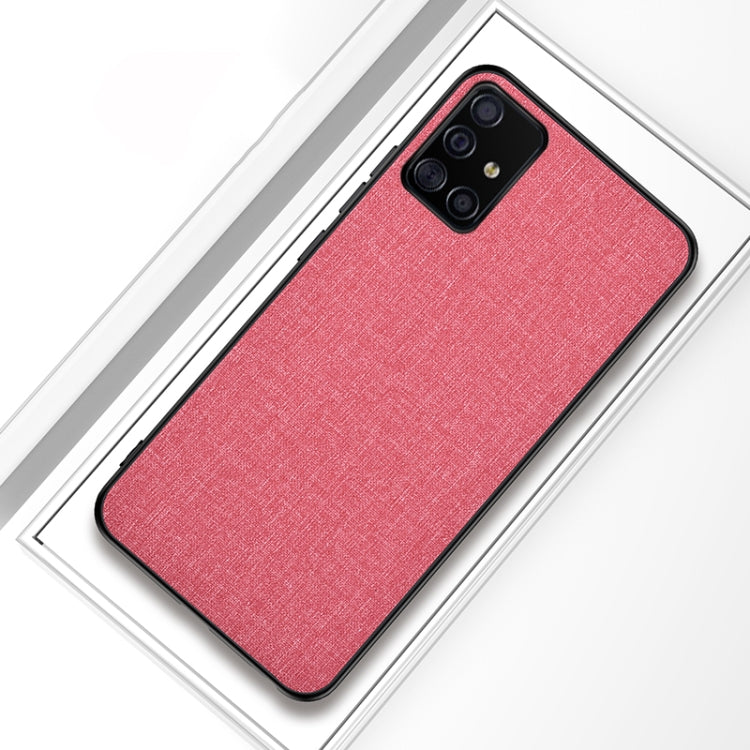 For Galaxy A51 Shockproof Cloth Protective Case