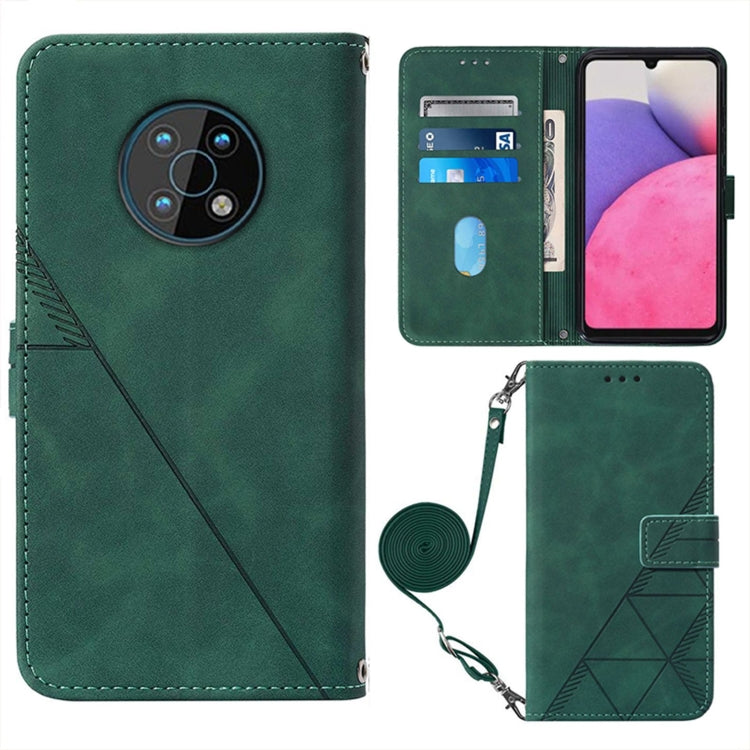 For Nokia G50 Crossbody 3D Embossed Flip Leather Phone Case
