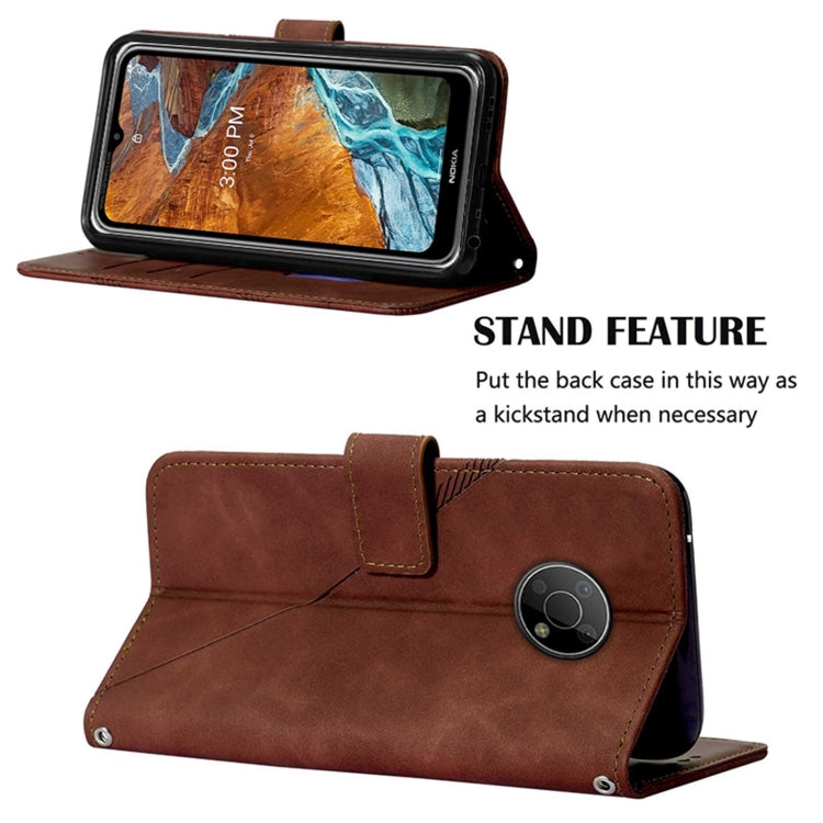 For Nokia G300 Crossbody 3D Embossed Flip Leather Phone Case