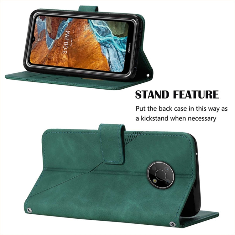 For Nokia G300 Crossbody 3D Embossed Flip Leather Phone Case