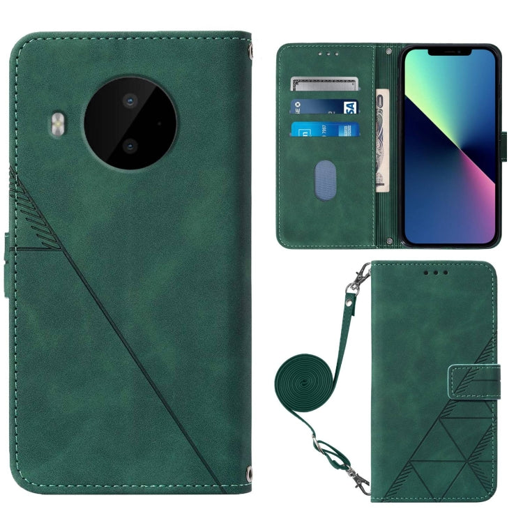 For Nokia C20 Plus Crossbody 3D Embossed Flip Leather Phone Case