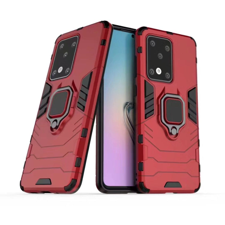 For Galaxy S20 Ultra Panther PC + TPU Shockproof Protective Case