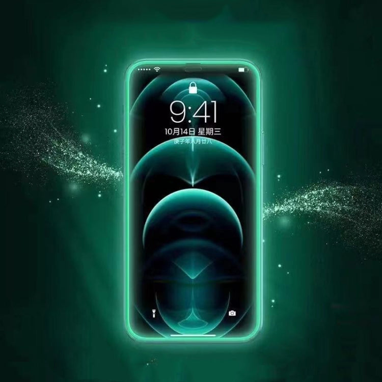 For iPhone 11 / XR 25pcs Luminous Shatterproof Airbag Tempered Glass Film