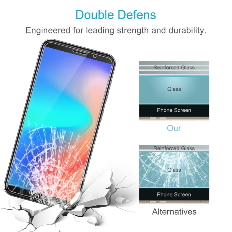 10 PCS 0.26mm 9H 2.5D Tempered Glass Film For CUBOT J3 Pro