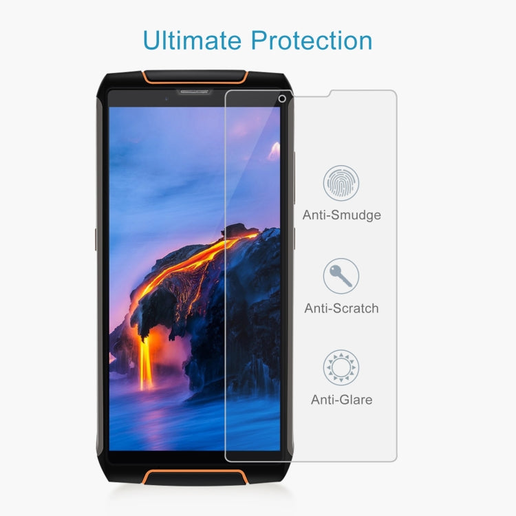 10 PCS 0.26mm 9H 2.5D Tempered Glass Film For CUBOT King Kong 3