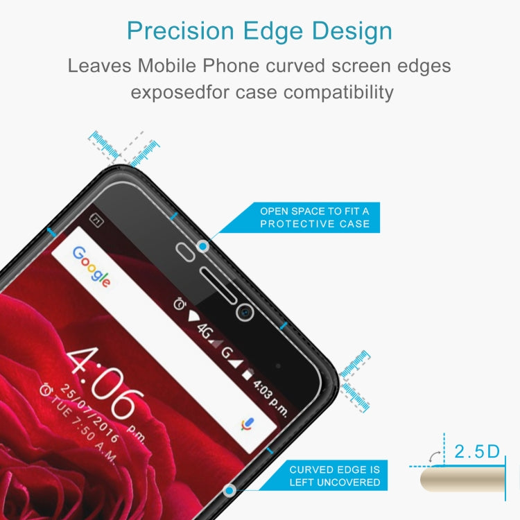 10 PCS 0.26mm 9H 2.5D Tempered Glass Film For CUBOT Max