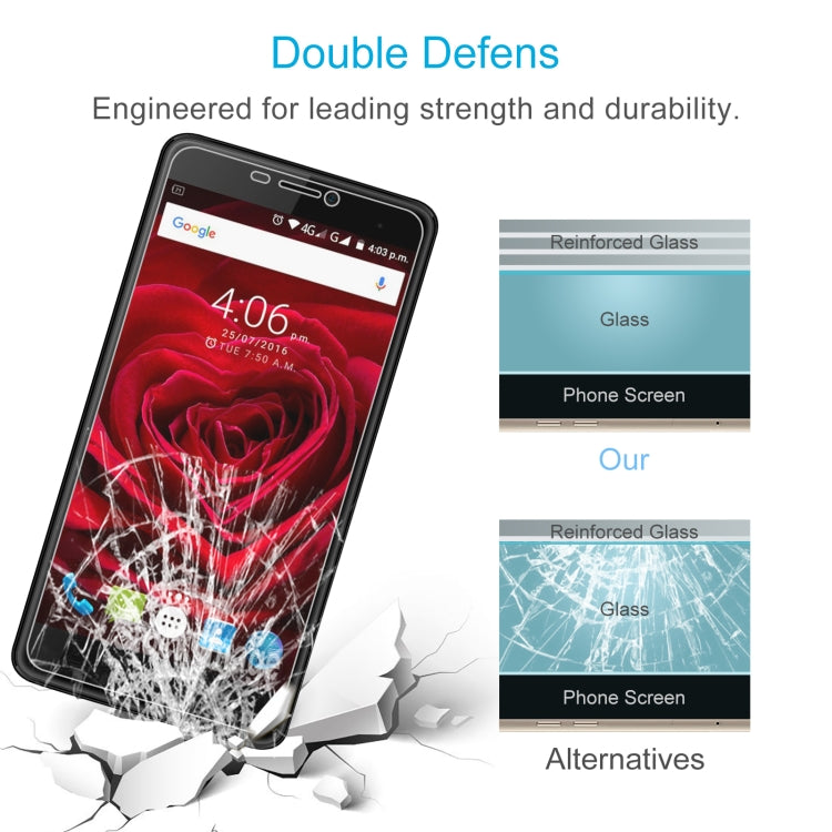 10 PCS 0.26mm 9H 2.5D Tempered Glass Film For CUBOT Max