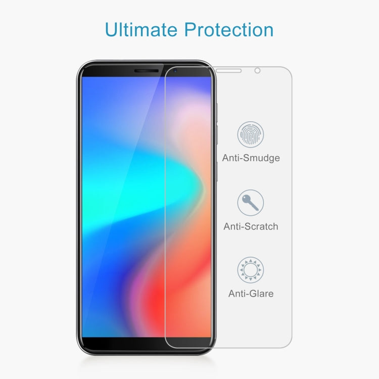 50 PCS 0.26mm 9H 2.5D Tempered Glass Film For CUBOT J3 Pro