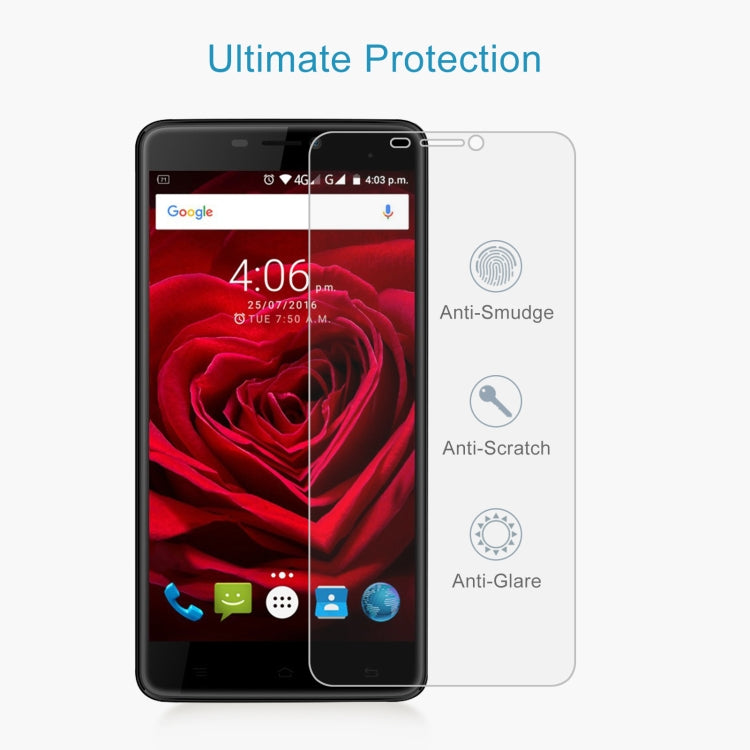 50 PCS 0.26mm 9H 2.5D Tempered Glass Film For CUBOT Max