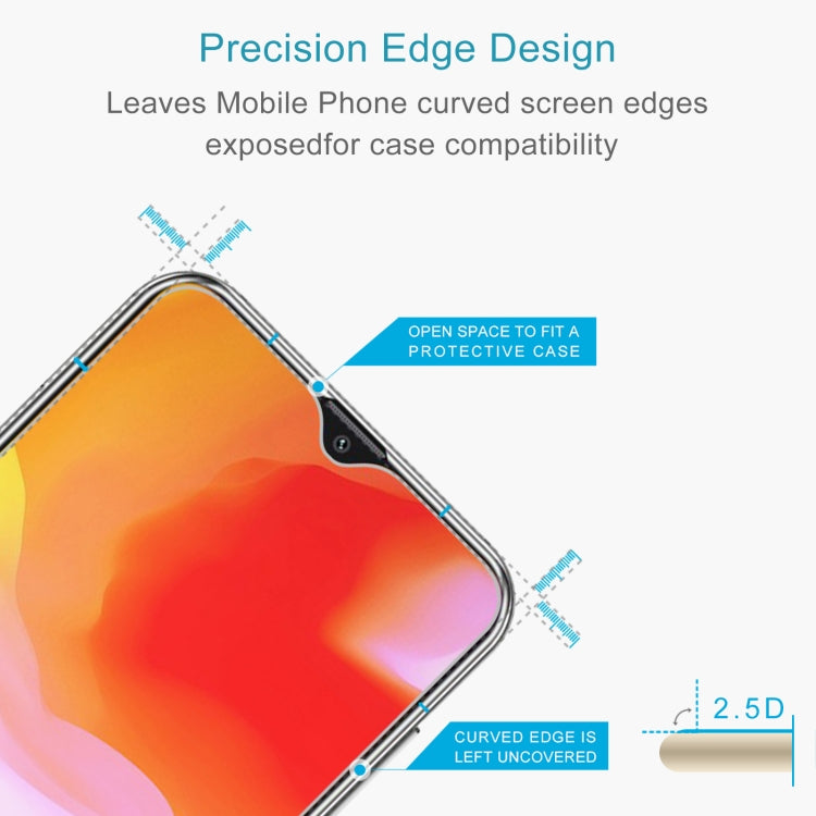 50 PCS 0.26mm 9H 2.5D Tempered Glass Film For CUBOT X20 Pro