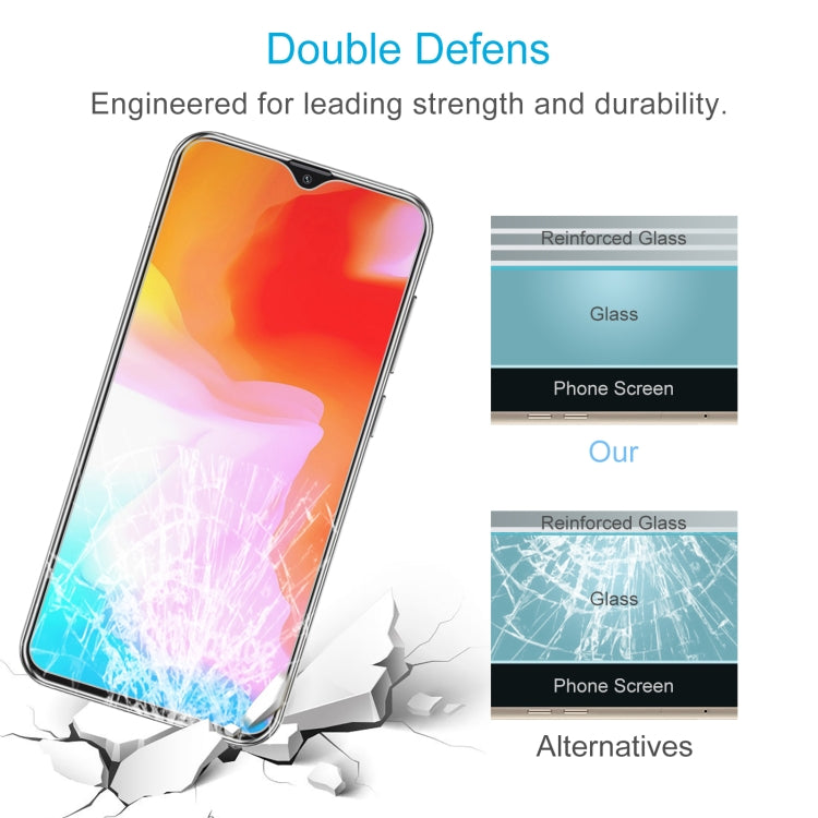 50 PCS 0.26mm 9H 2.5D Tempered Glass Film For CUBOT X20 Pro