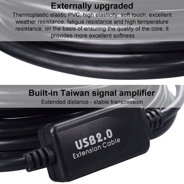 15m Elbow Mini 5 Pin to USB 2.0 Camera Extension Data Cable