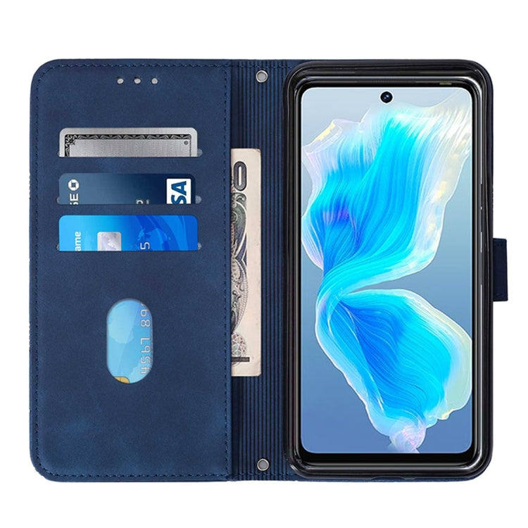 For Tecno Camon 18 Crossbody 3D Embossed Flip Leather Phone Case