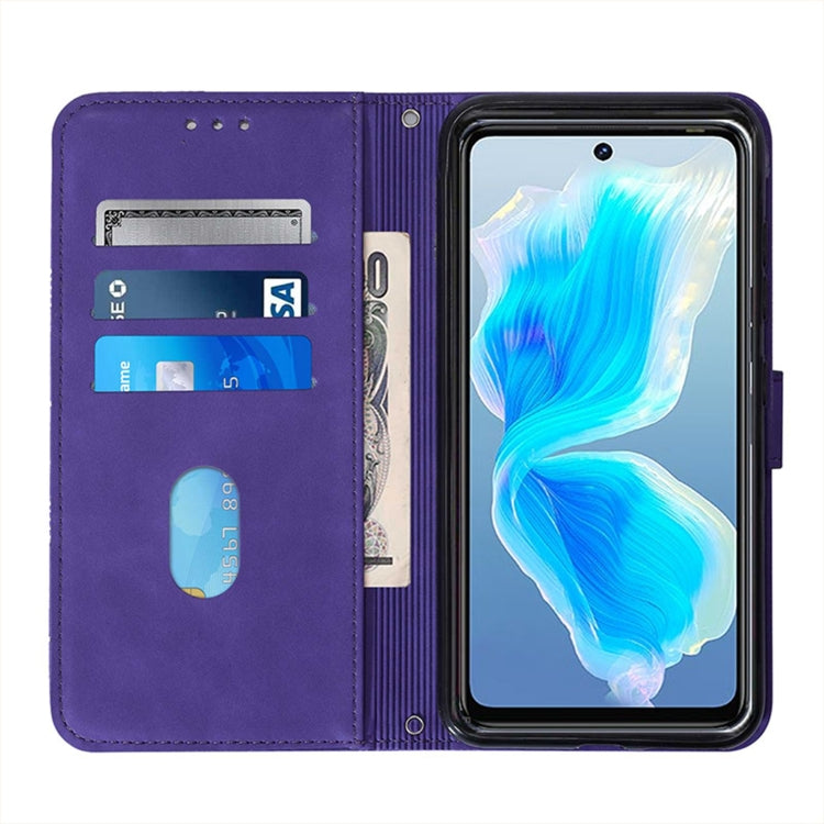 For Tecno Camon 18 Premier Crossbody 3D Embossed Flip Leather Phone Case