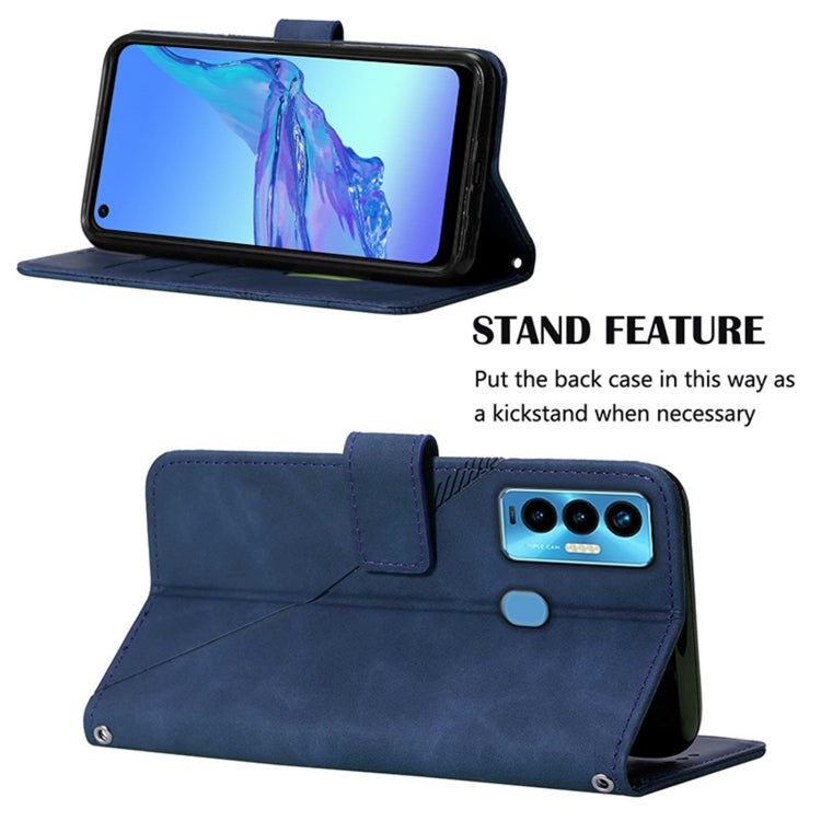 For Tecno Camon 18i Crossbody 3D Embossed Flip Leather Phone Case
