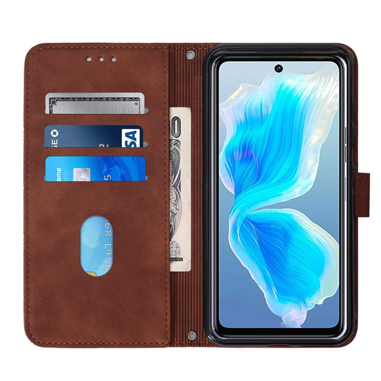 For Tecno Camon 18P Crossbody 3D Embossed Flip Leather Phone Case