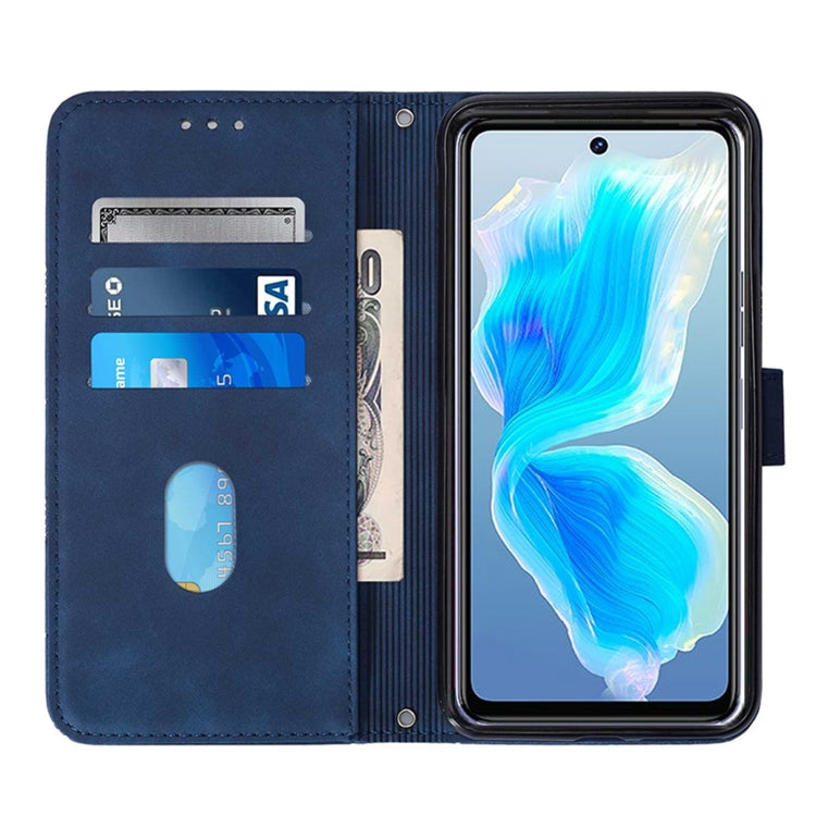 For Tecno Camon 18P Crossbody 3D Embossed Flip Leather Phone Case