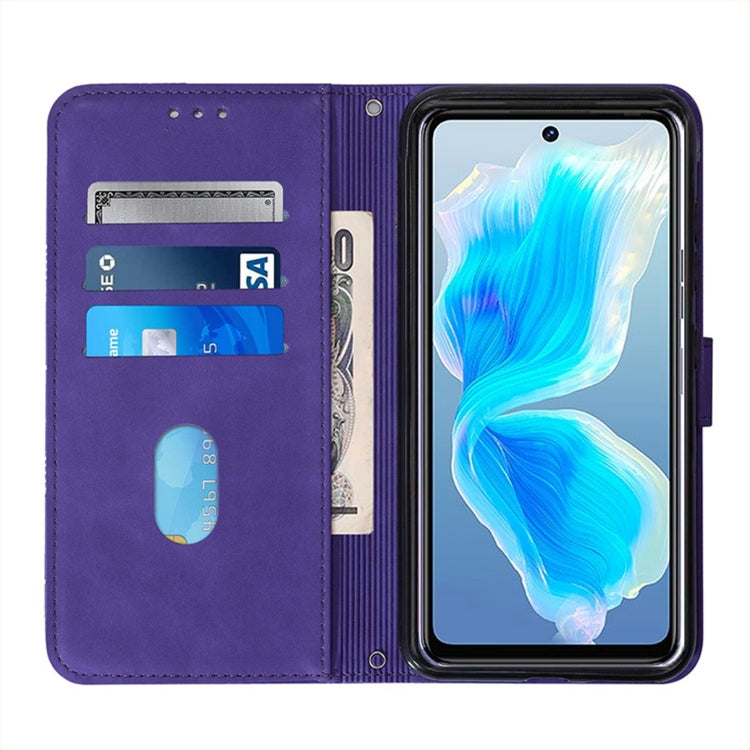 For Tecno Camon 18P Crossbody 3D Embossed Flip Leather Phone Case