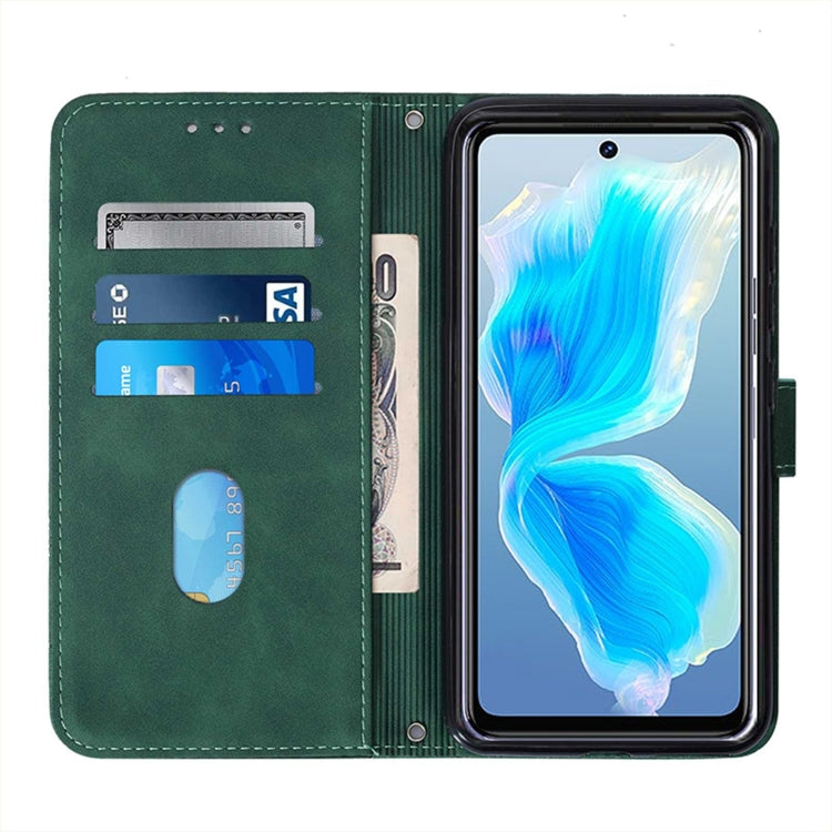 For Tecno Camon 18P Crossbody 3D Embossed Flip Leather Phone Case