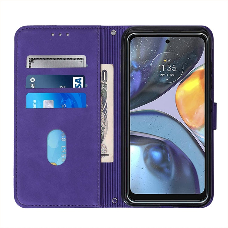 For Tecno Spark 8 KG6 Crossbody 3D Embossed Flip Leather Phone Case