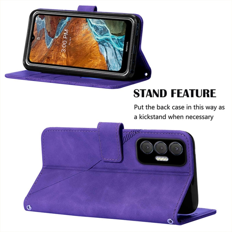 For Tecno Spark 8P Crossbody 3D Embossed Flip Leather Phone Case