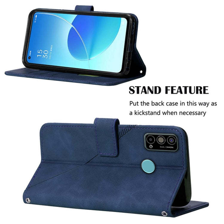 For Tecno Spark Go 2021 Crossbody 3D Embossed Flip Leather Phone Case