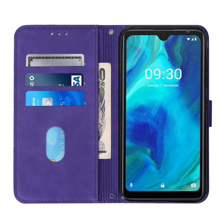 For Tecno Pop 5 Crossbody 3D Embossed Flip Leather Phone Case