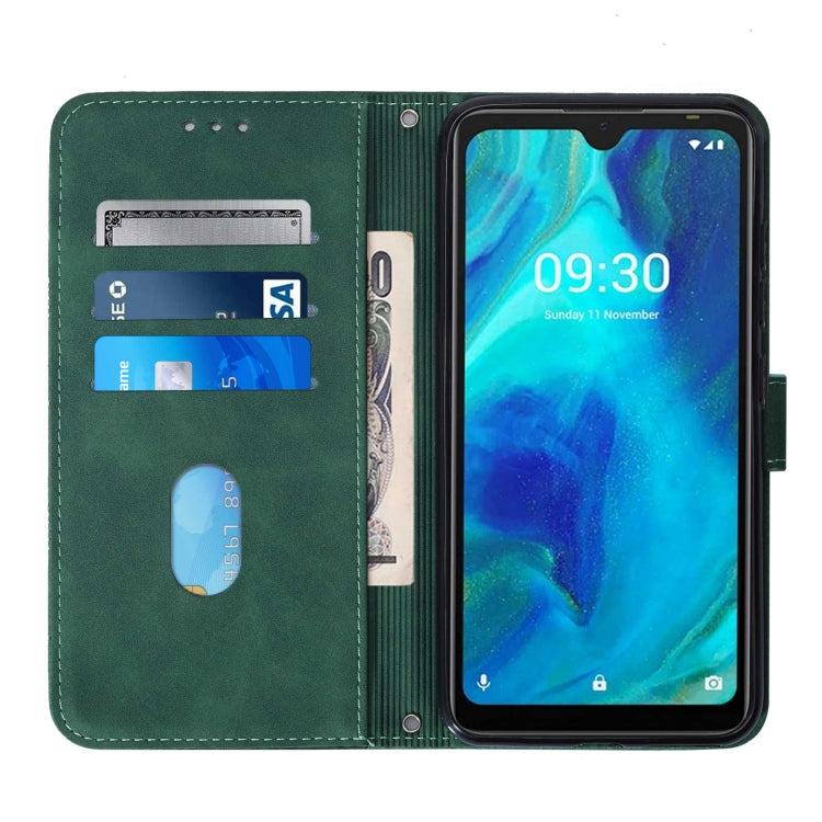 For Tecno Pop 5 Crossbody 3D Embossed Flip Leather Phone Case