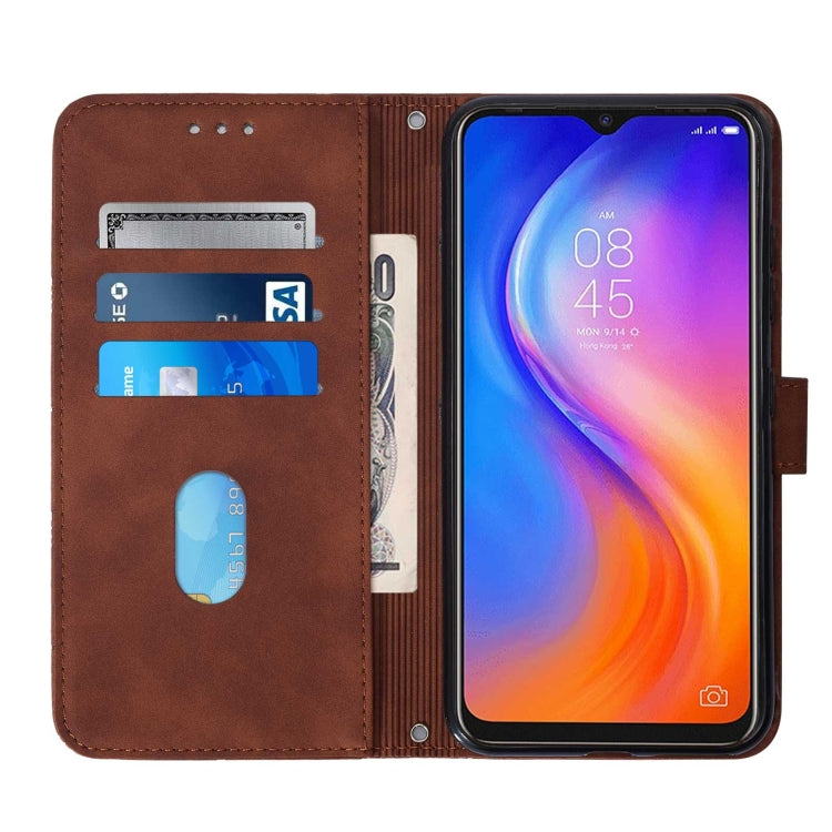 For Tecno Spark 5 Air / Spark 6 Air Crossbody 3D Embossed Flip Leather Phone Case