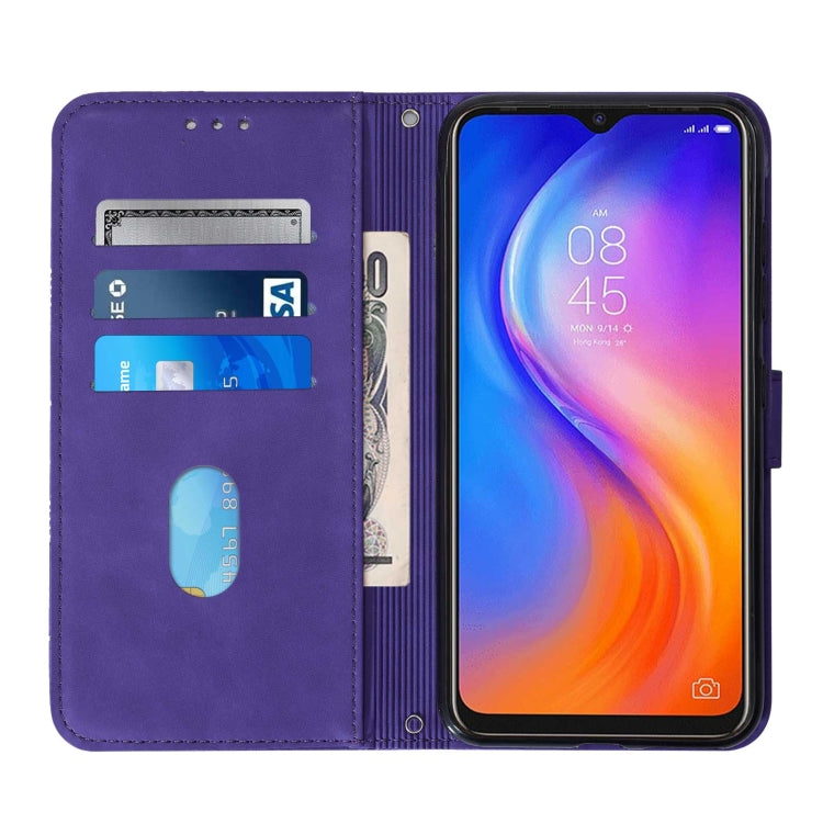 For Tecno Spark 5 Air / Spark 6 Air Crossbody 3D Embossed Flip Leather Phone Case