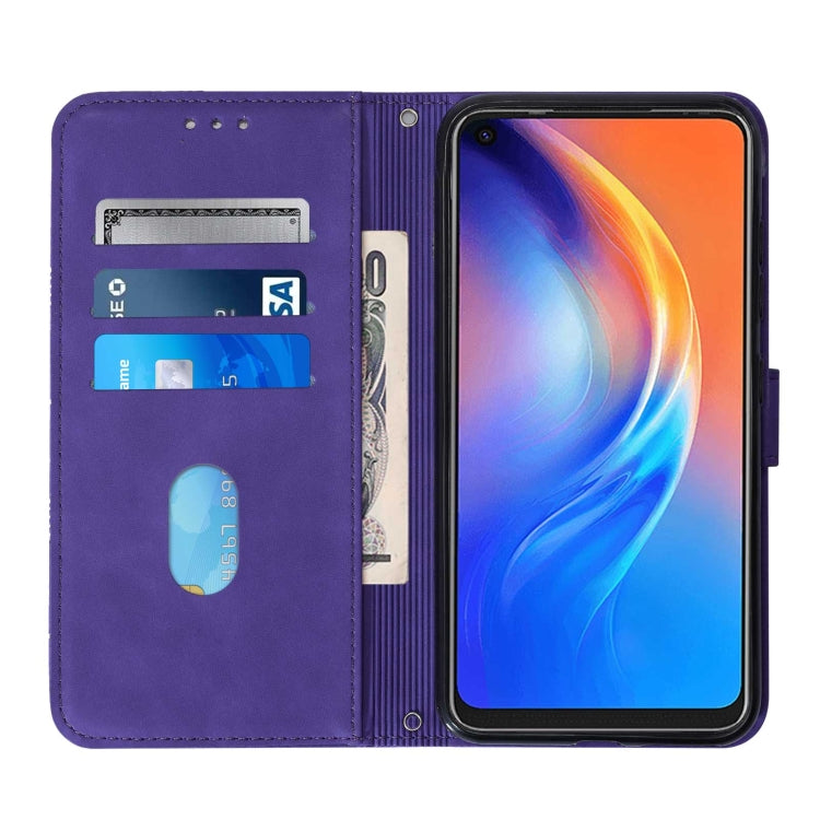 For Tecno Spark 6 Crossbody 3D Embossed Flip Leather Phone Case