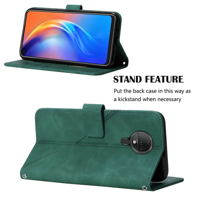 For Tecno Spark 6 Crossbody 3D Embossed Flip Leather Phone Case