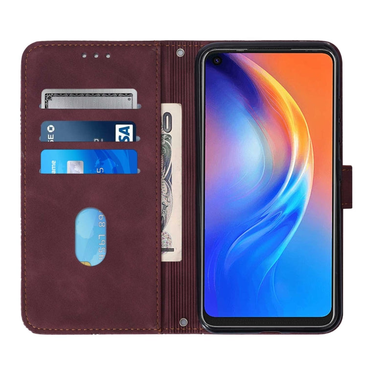 For Tecno Spark 6 Crossbody 3D Embossed Flip Leather Phone Case