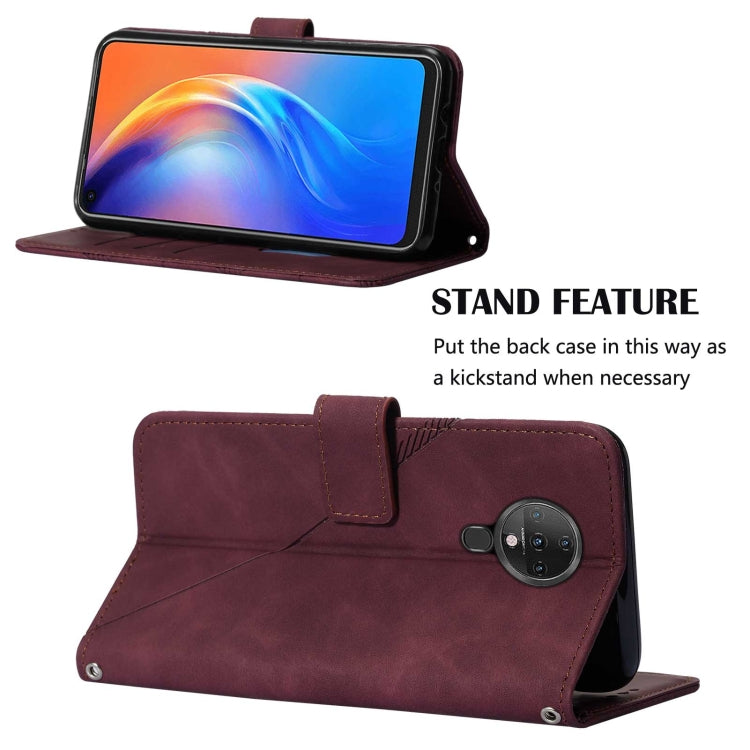 For Tecno Spark 6 Crossbody 3D Embossed Flip Leather Phone Case